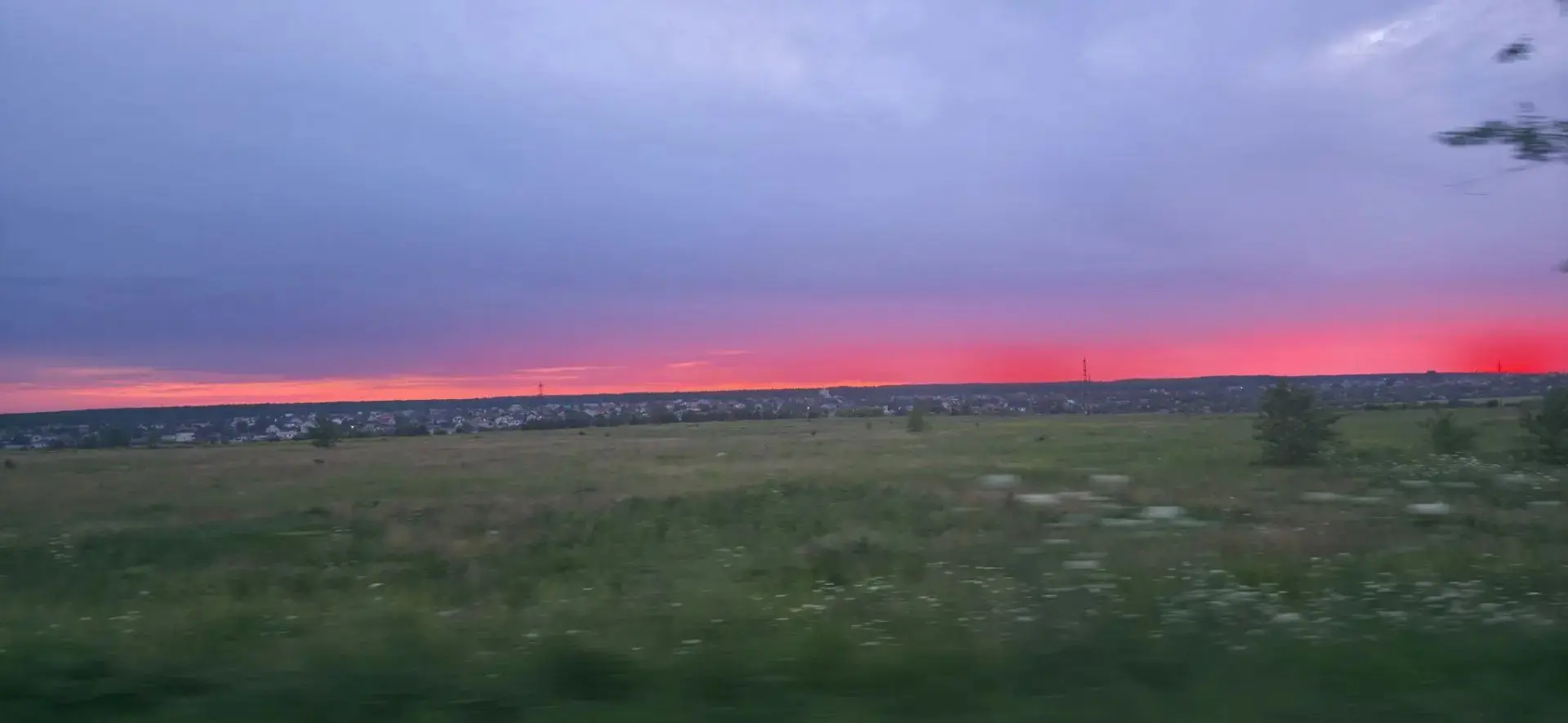Жутенький закат 😬