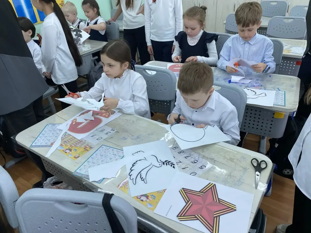 🇷🇺✨ Сердца, наполненные памятью и гордостью! ✨🇷🇺  В преддверии великого праздника — Дня Победы 🎖️— р