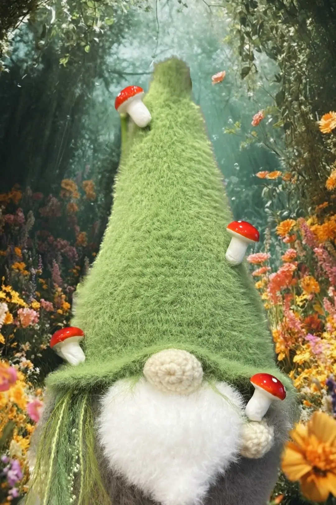 Вязаный гном ищет дом🍄