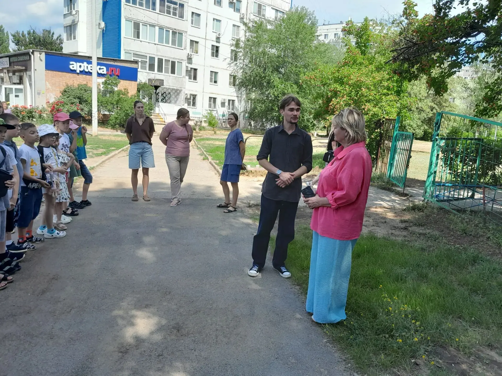 18 июня в лагере с дневным пребыванием "Улыбка" прошла тренировочная эвакуация воспитанников и сотру