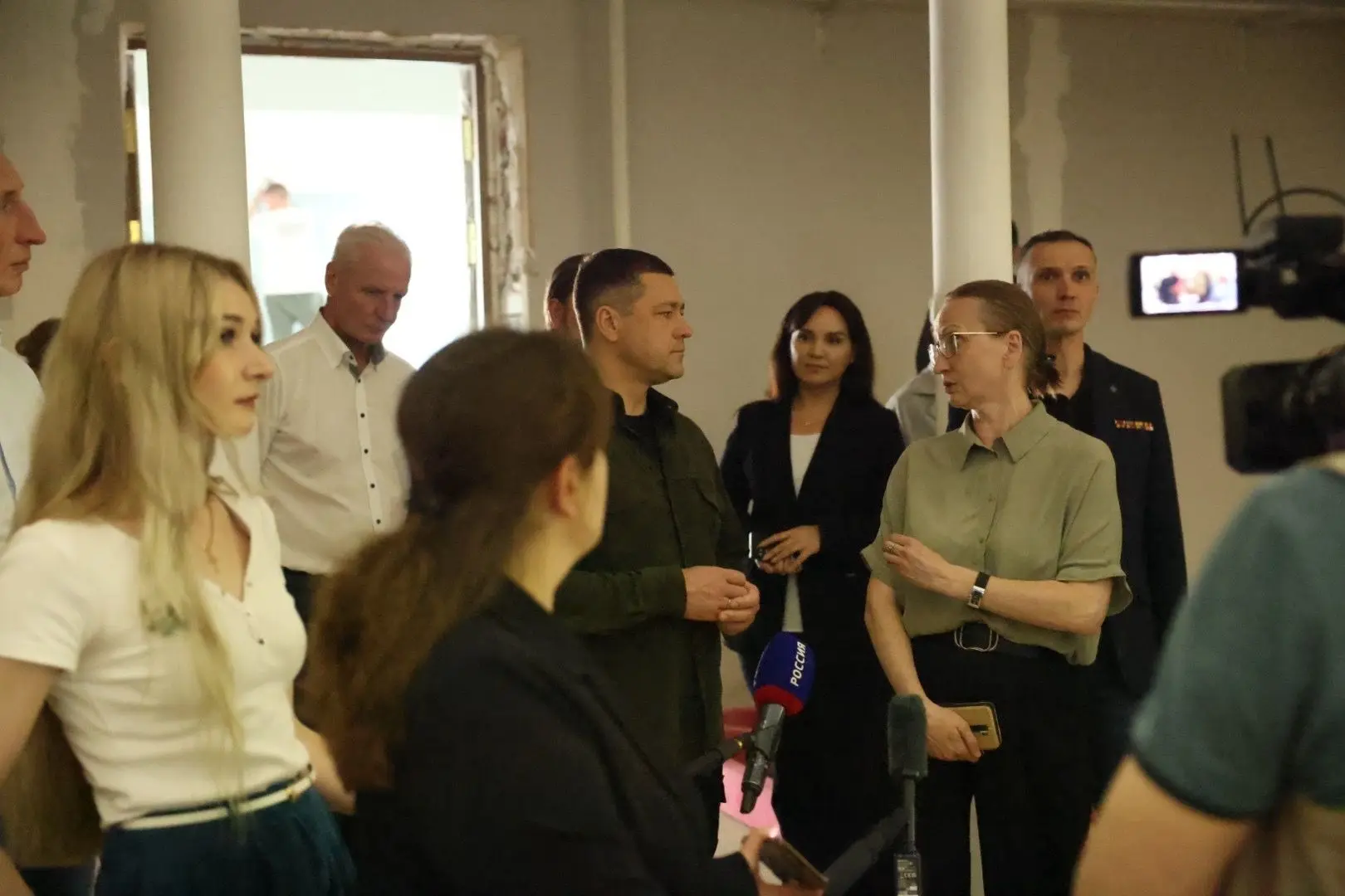 ✍️ Губернатор Псковской области Михаил Ведерников в ходе рабочего визита в Пушкиногорский район посе