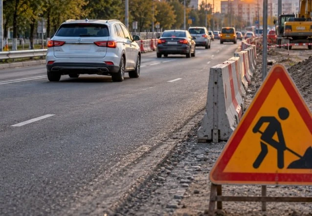 🚗 В Благовещенске 16 сентября открыли одну полосу Кольцевой