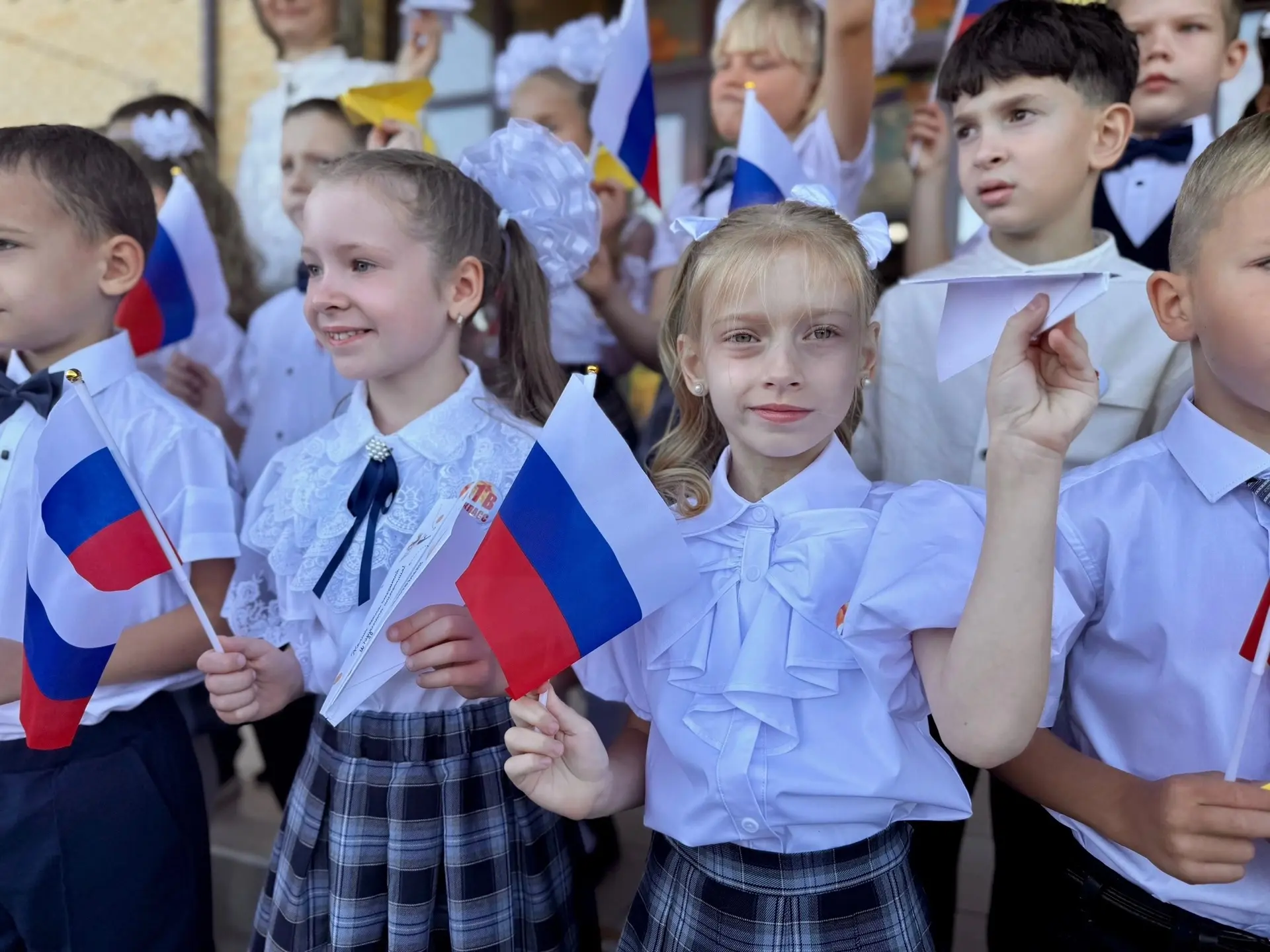 🎊Сегодня в школе прошла акция «Самолетик будущего».