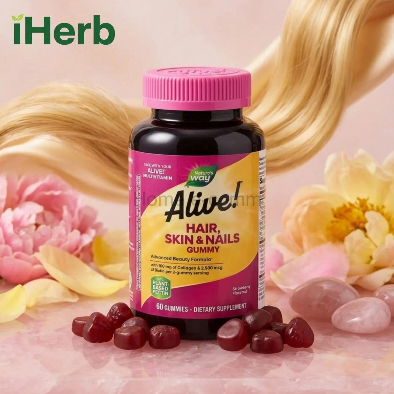 🌿🌿iHerb
Жевательные таблетки для волос, кожи и ногтей, со вкусом клубники
901₽ + вес
60 шт.
✅Пищев