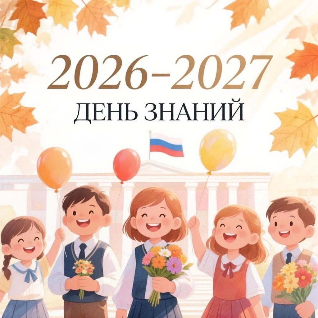 🎒 Приглашаем вас на торжественную линейку, посвященную Дню знаний!