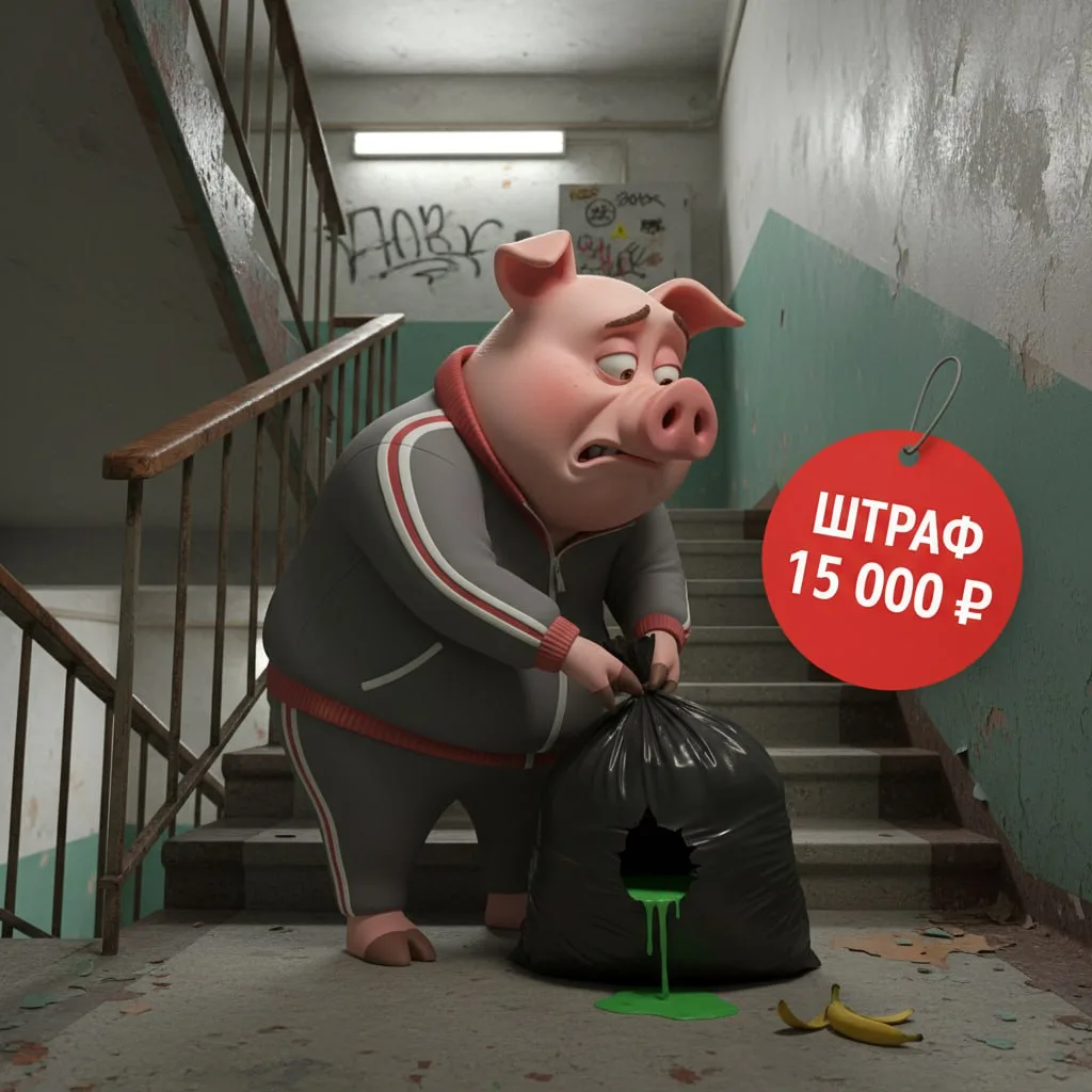 «Поросят» накажут рублем