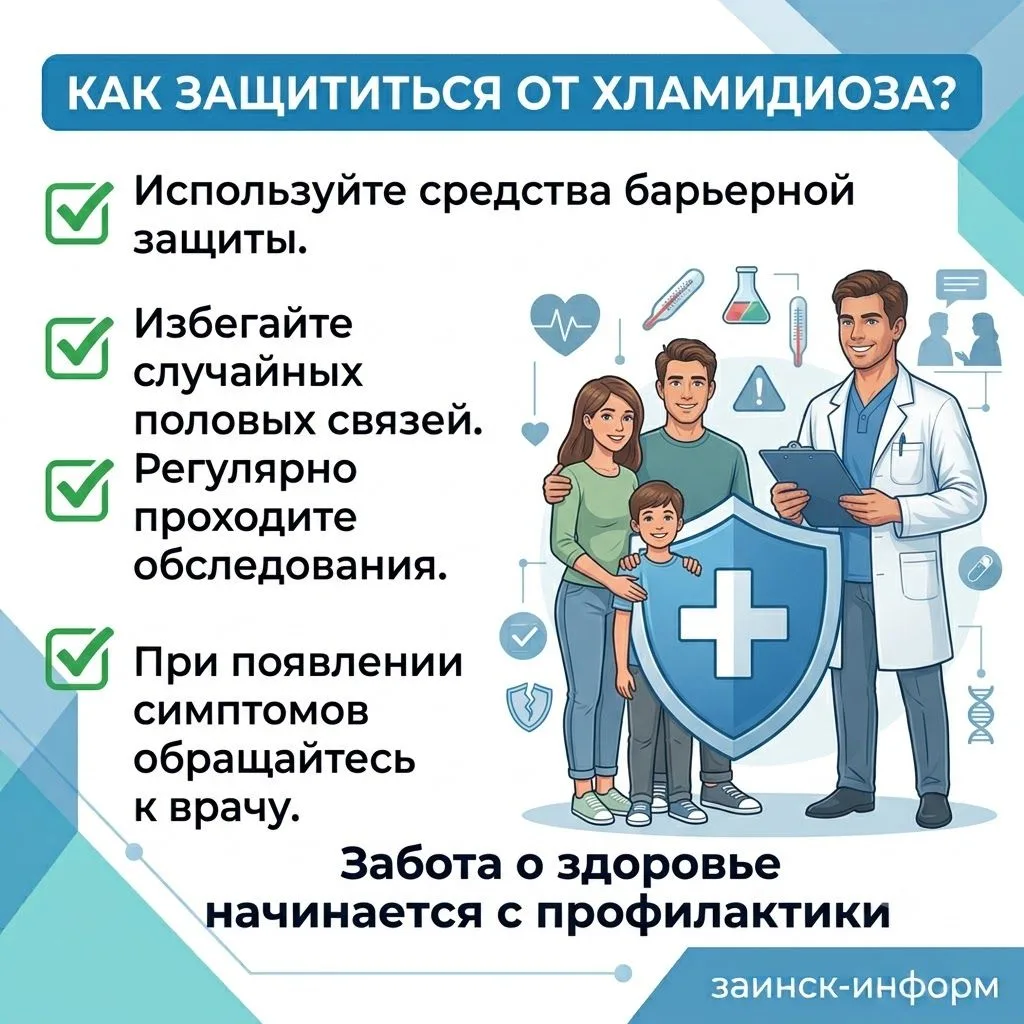 В Заинской ЦРБ рассказали, как распознать и предупредить хламидиоз

Врач-дерматовенеролог Заинской Ц
