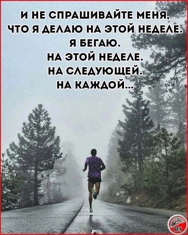 Всем бег и лёгких ног!
.
.
#runrunningМОТИВАЦИЯ
.
.
.
.
#бег #мотивация #зож #running #легкаяАтлетик
