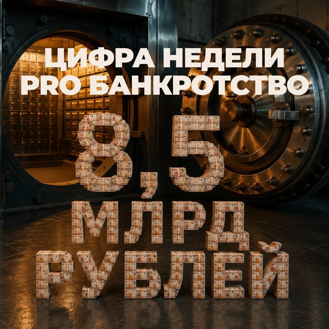 📊 Цифра недели: 8,5 млрд рублей

Именно такую сумму долгов россиянам удалось списать через механизм