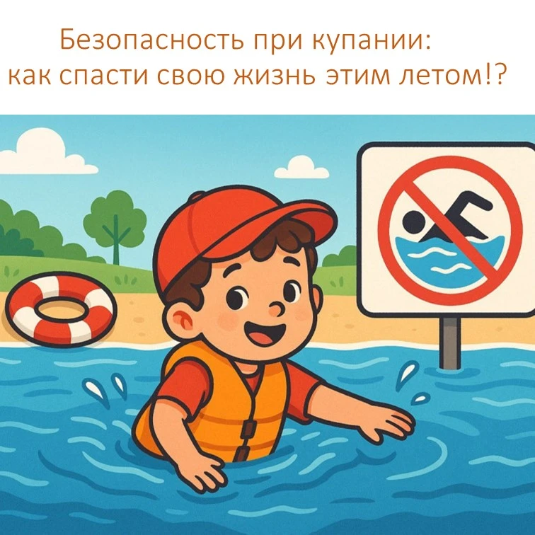 🏊‍♀️Вода дарит прохладу, но скрывает опасности. Чтобы отдых не обернулся бедой, достаточно помнить 