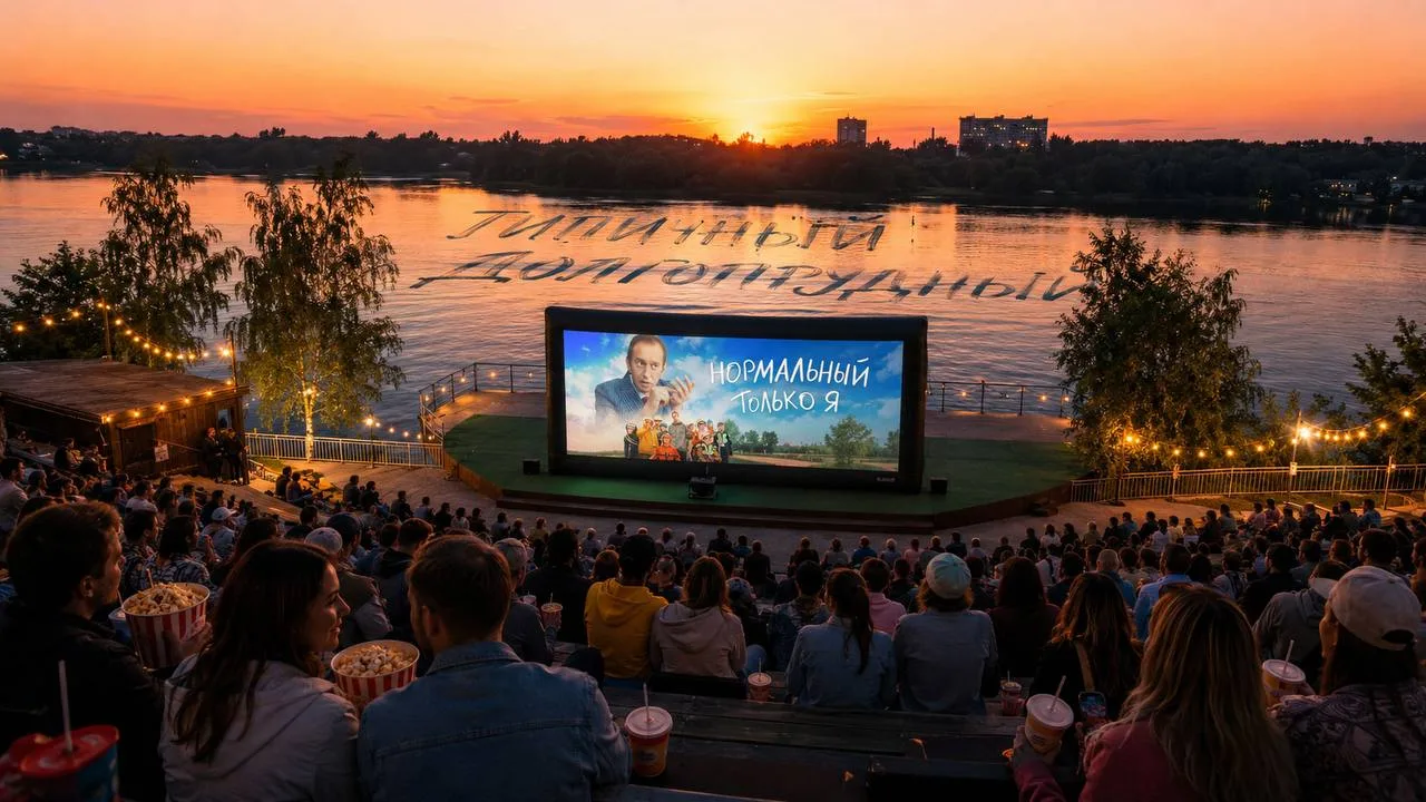 🎬 Уже сегодня! Киносеанс в амфитеатре Юсуповского сквера.