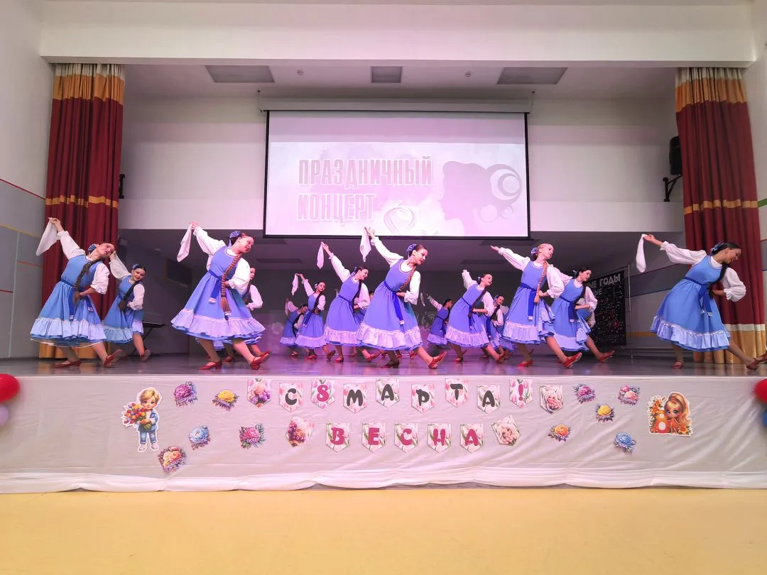 Международный женский день в нашей школе!  🌷 Сегодня в стенах нашей любимой школы состоялся замечате