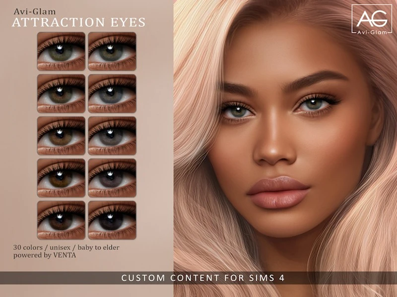 🌸 Глаза Attraction Eyes 🌸

Автор: VentaStudio

Темные оттенки глаз доступны для всех персонажей. В