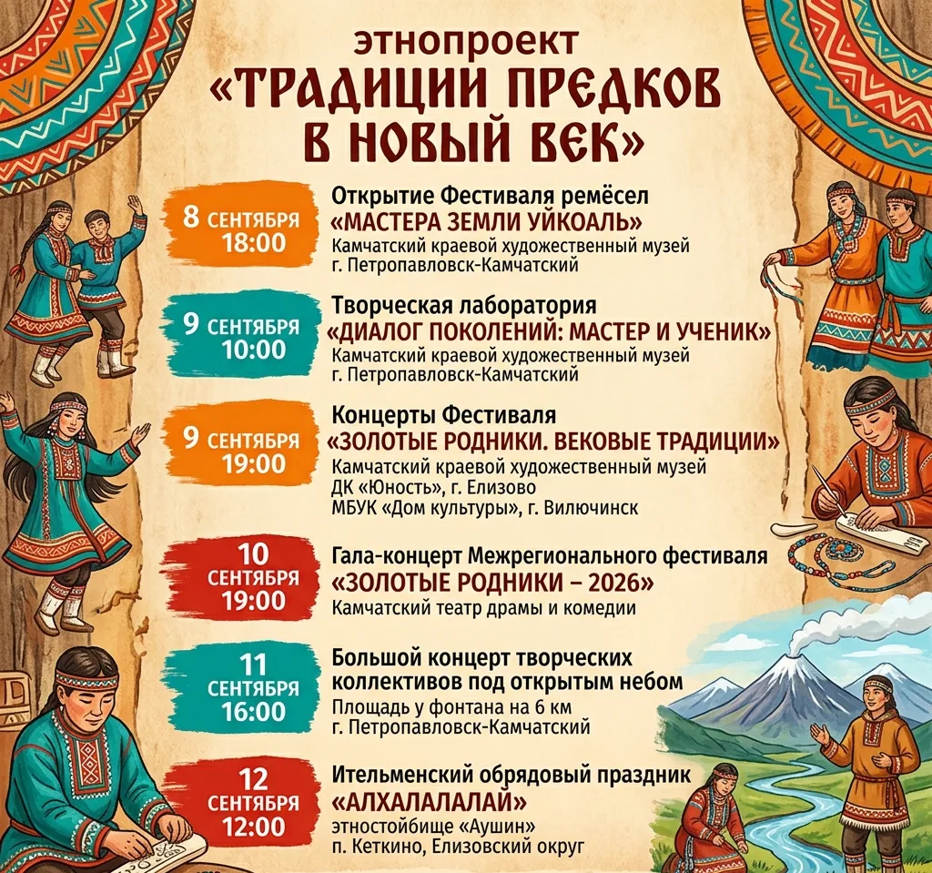 🎭 Камчатка станет площадкой встречи культур