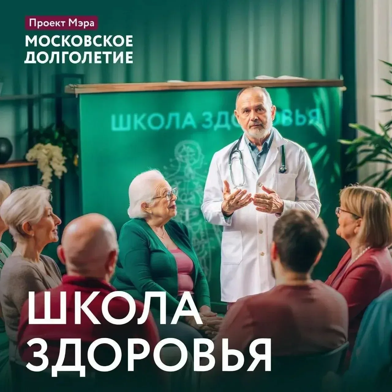 Присоединяйтесь к регулярным встречам с врачами