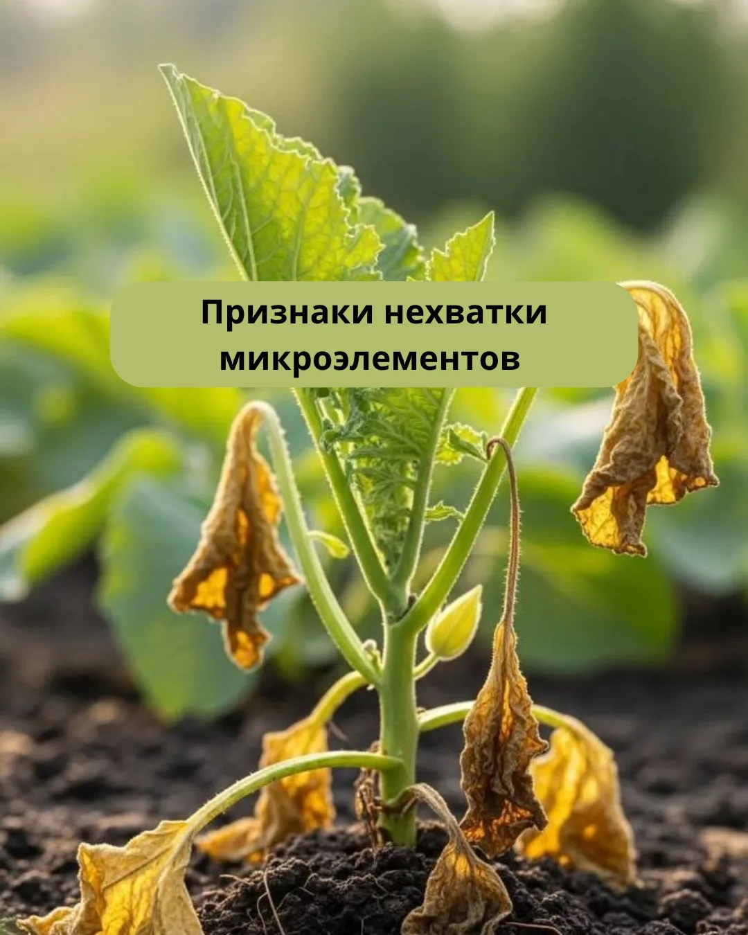 Пожелтение между жилками листа, скручивание краёв, слабый рост побегов — частые сигналы...