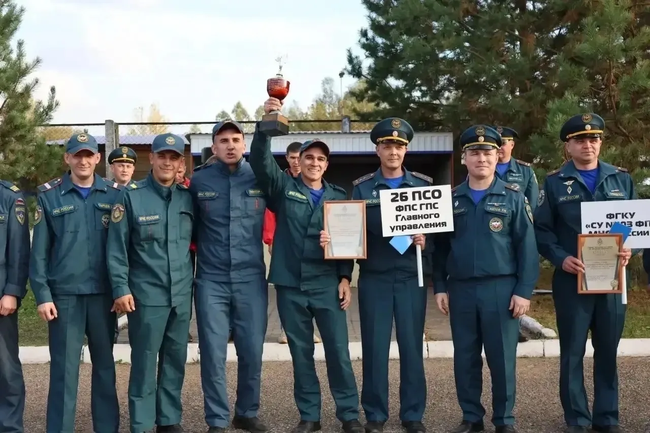 Наши пожарные - лучшие во всём!