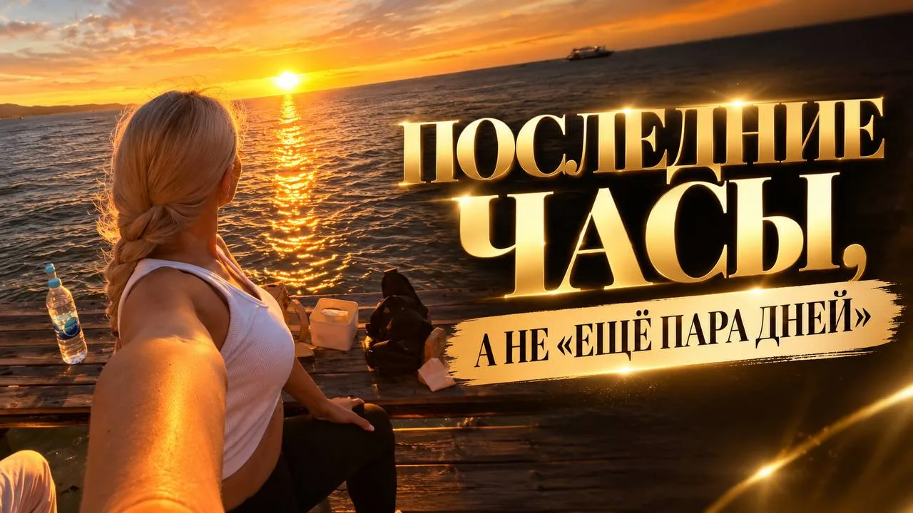ПОСЛЕДНИЕ ЧАСЫ, А НЕ «ЕЩЁ ПАРА ДНЕЙ»
