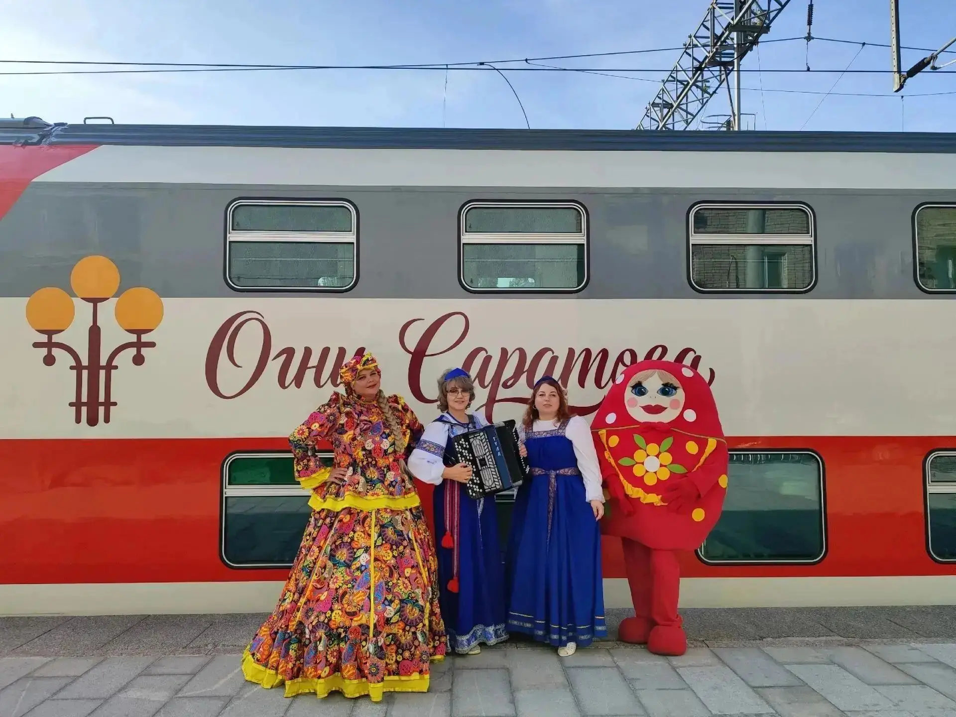 ✨ Фирменный поезд «Огни Саратова» отправился в первый рейс✨
