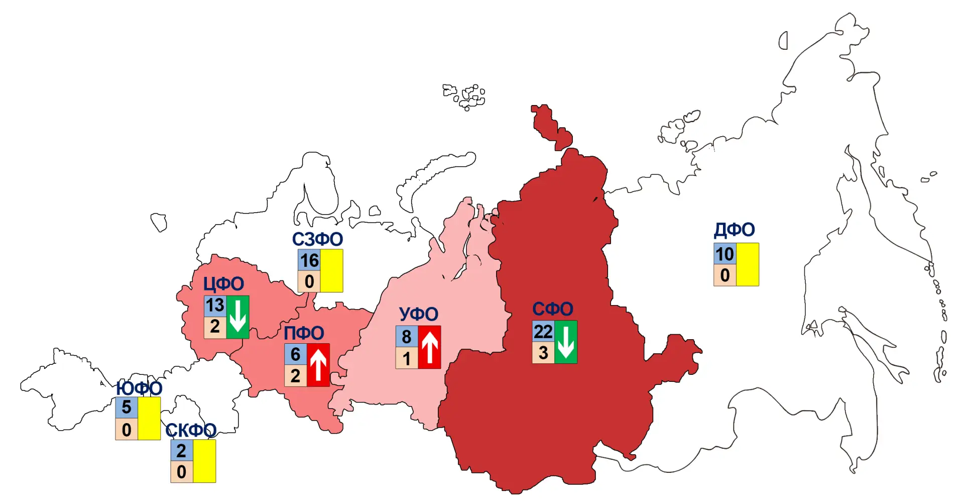 Карта трудовых конфликтов в РФ (33 неделя, 2026 г.)