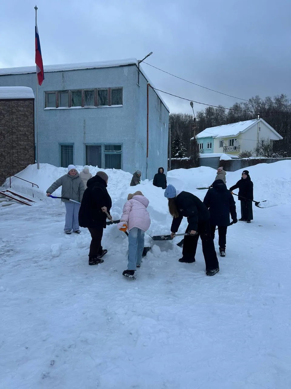 21 февраля в нашем  центре образования прошёл снежный субботник. ​В этом году начало ян...