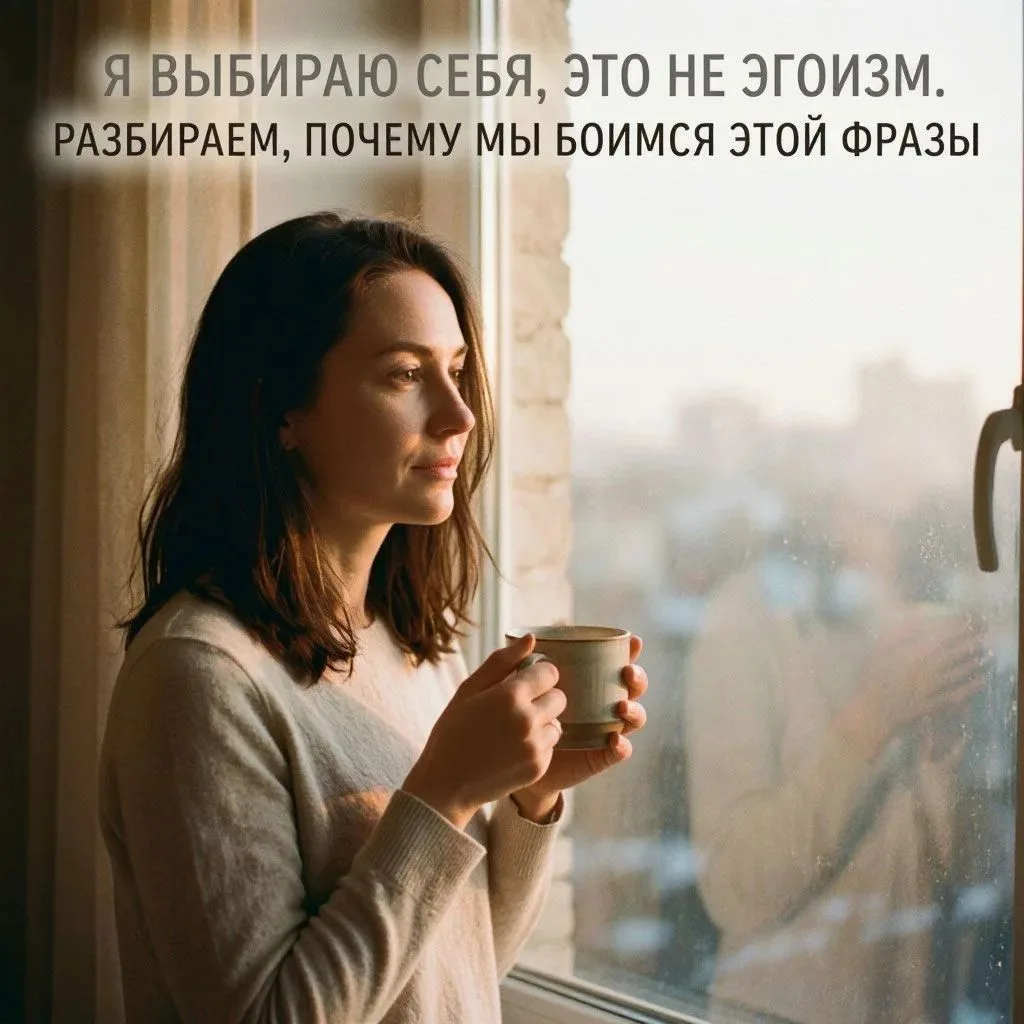 «Почему “я выбираю себя" — это не про эгоизм»
