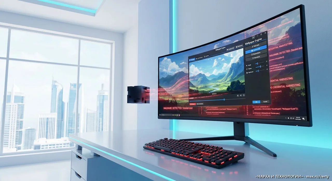 🚨 Wallpaper Engine превратился в ловушку для геймеров

Хакеры наводнили популярное приложение для с