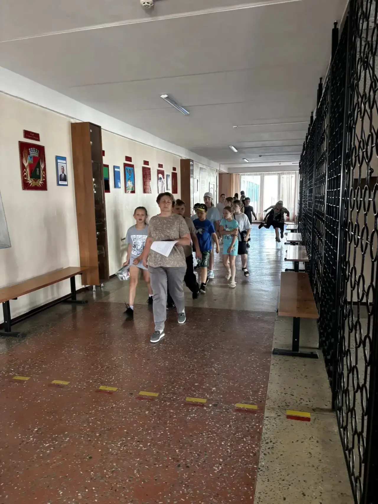 Внимание! Пожарная тревога! 
🚨Сегодня в нашем лагере царила особая атмосфера – мы провели важную тр