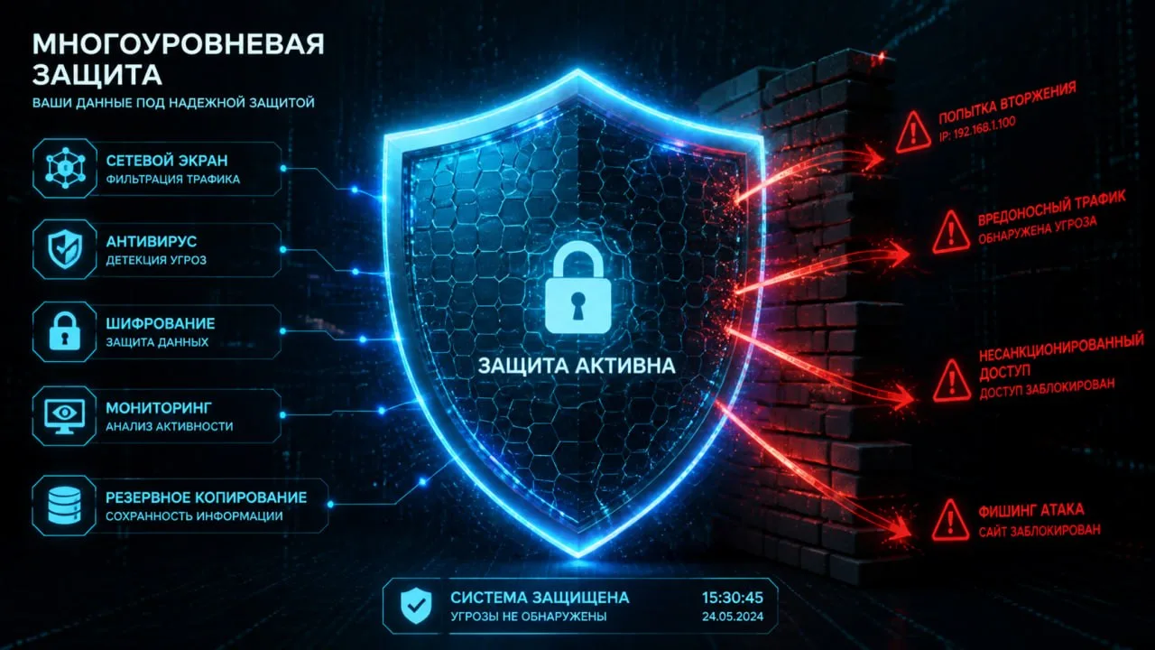 ✅ Цифровой щит: новый стандарт киберзащиты