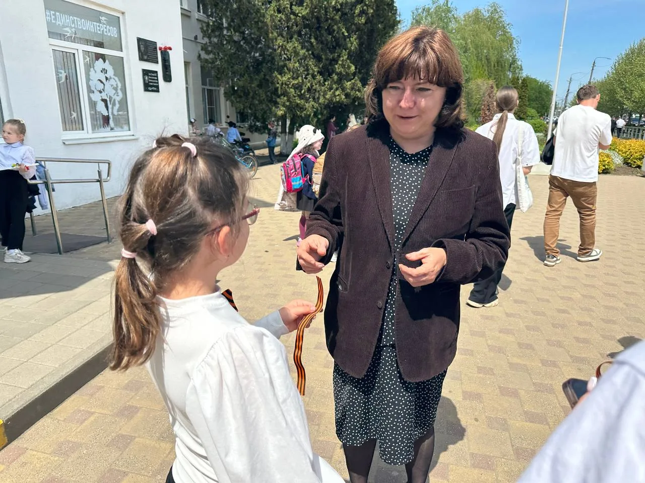 ГЕОРГИЕВСКАЯ ЛЕНТА   ✏️В преддверии Дня Победы актив Первых и Орлята России не остались в стороне и 