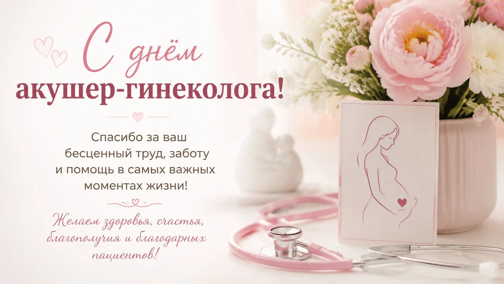 💐Уважаемые акушеры‑гинекологи!

От всей души поздравляем вас с профессиональным праздником!

Ваша р