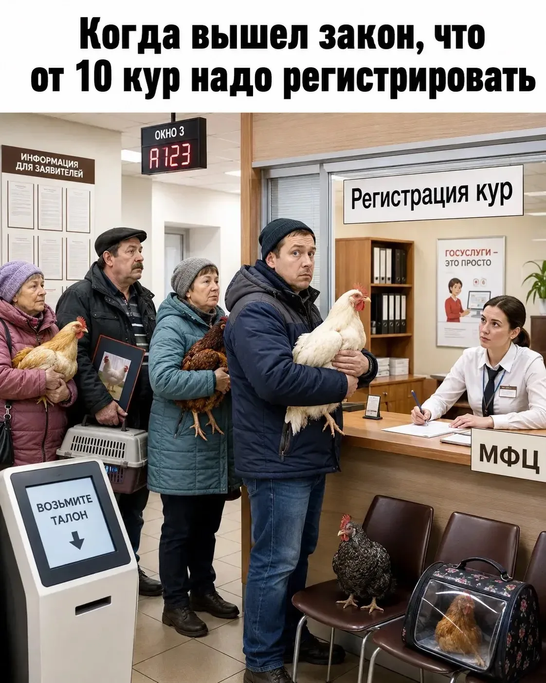 🐔 Куры, гуси и страусы — на учёт! В Белгородской области стартует тотальная перепись п...
