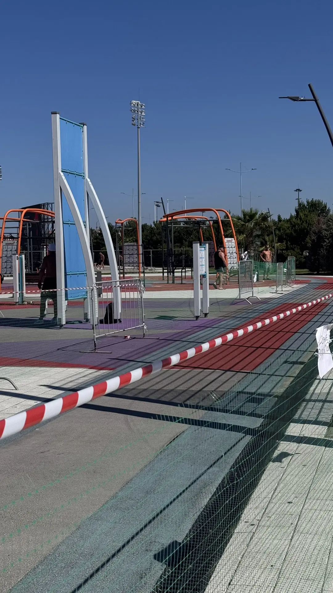 🏃 Подсмотрели, что Спортивный парк в Сириусе становится ещё лучше