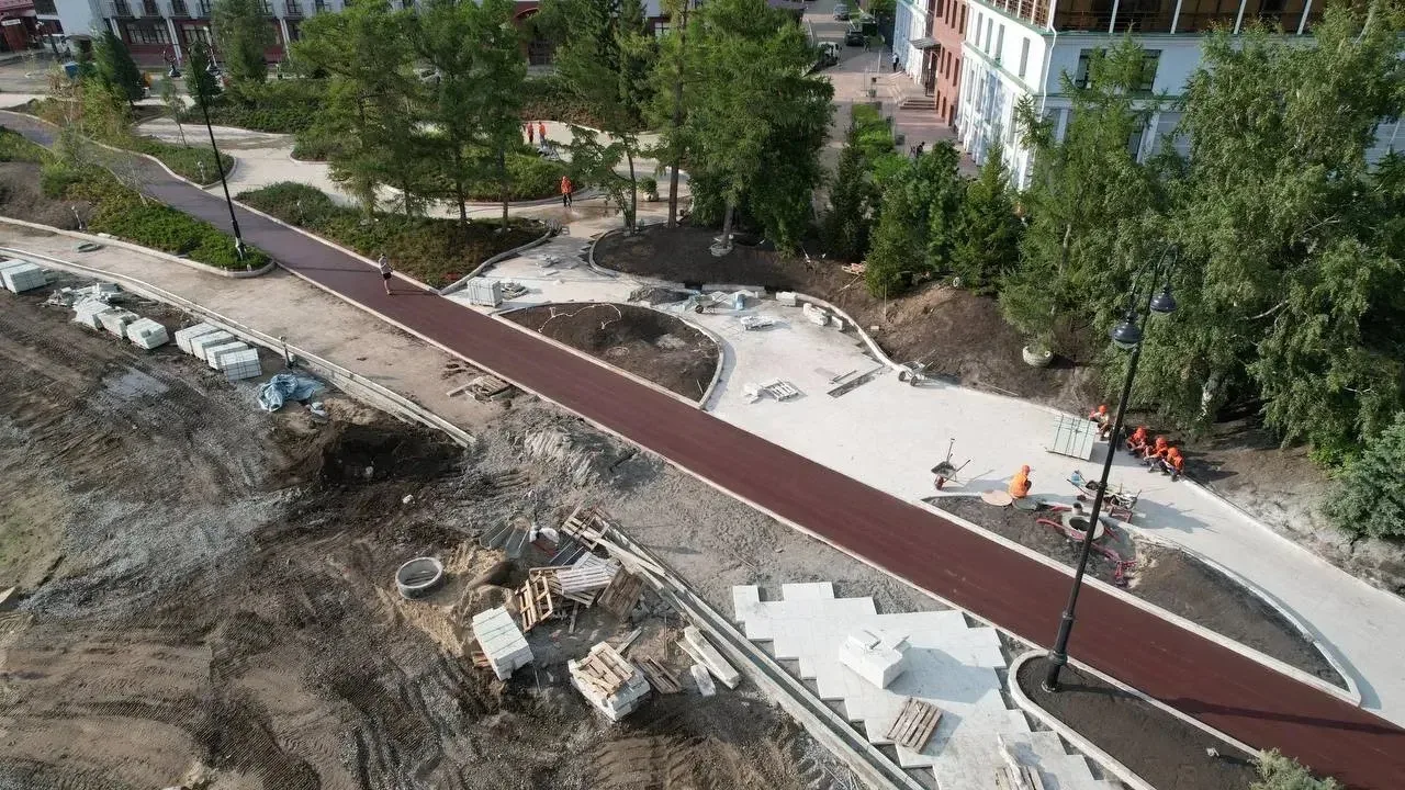 🌳 Продолжаем обновляться: любимые места омичей получают новую жизнь