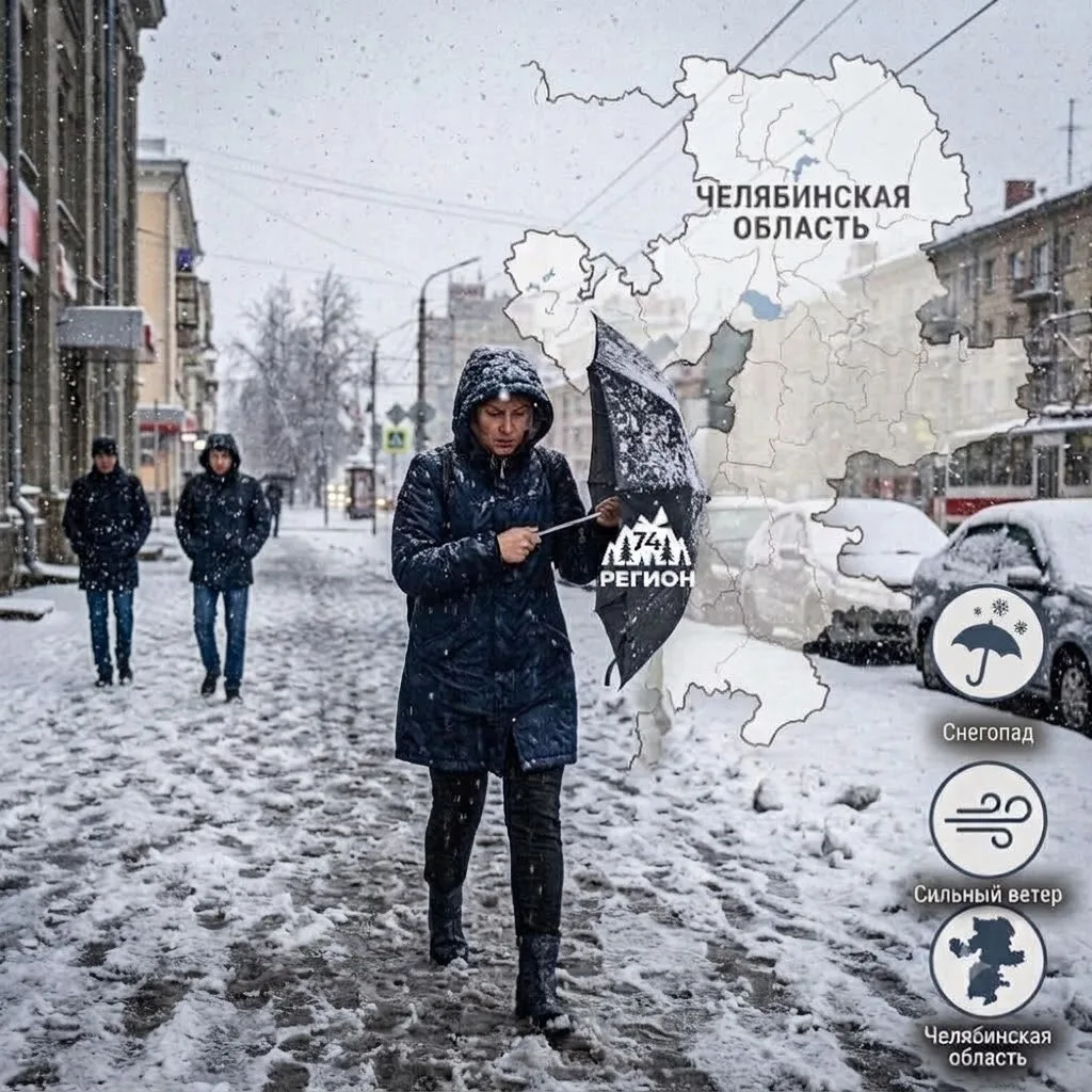☃️❄️ Челябинский гидрометцентр выпустил штормовое предупреждение на 4 октября