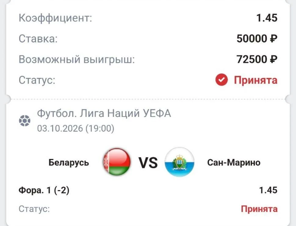 СТАВКА | ПРОГНОЗ ПО ЛИНИИ🔥