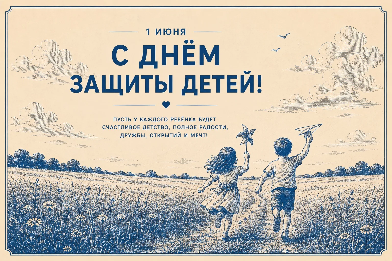 1 июня — День защиты детей 🪁

Сегодня праздник тех, кто делает каждый день ярче, — наших детей.

Мы