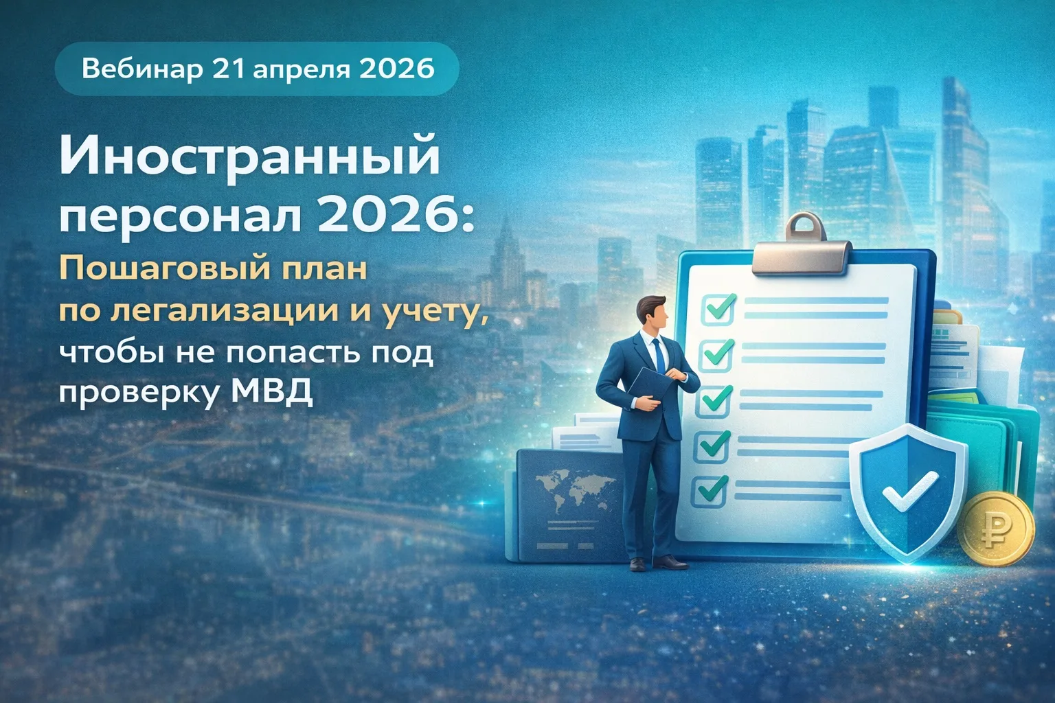 ⚠️ Иностранный персонал в 2026 — зона повышенного риска  Ошибки в оформлении больше не про «передела