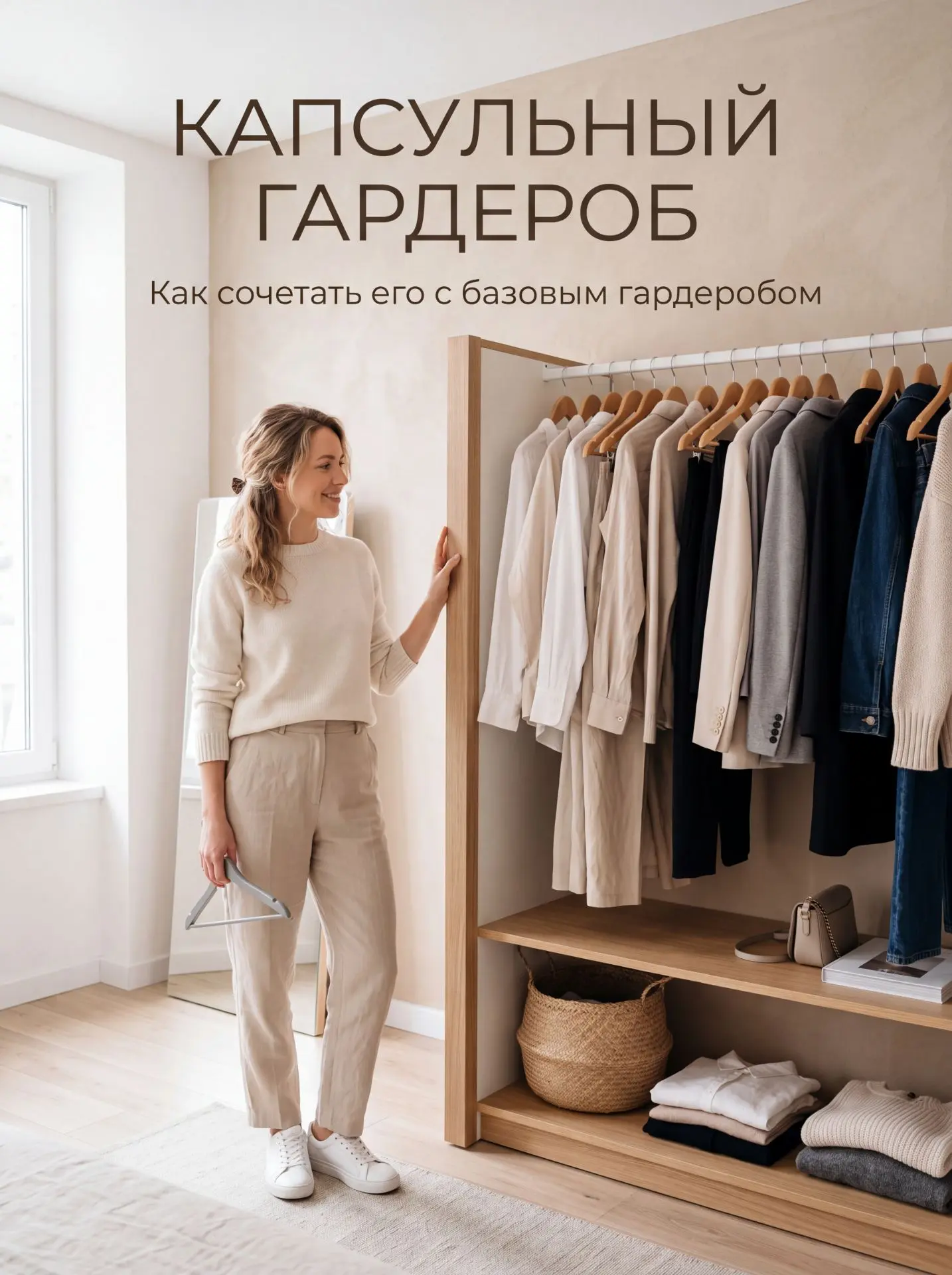 Капсульный гардероб — это не про «мало вещей».