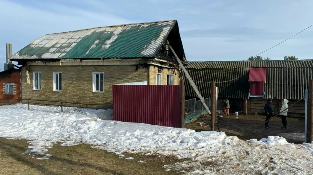 💥 В Горномарийском районе пожарный случайно обнаружил возгорание дома  В деревне Пикузино Горномарий
