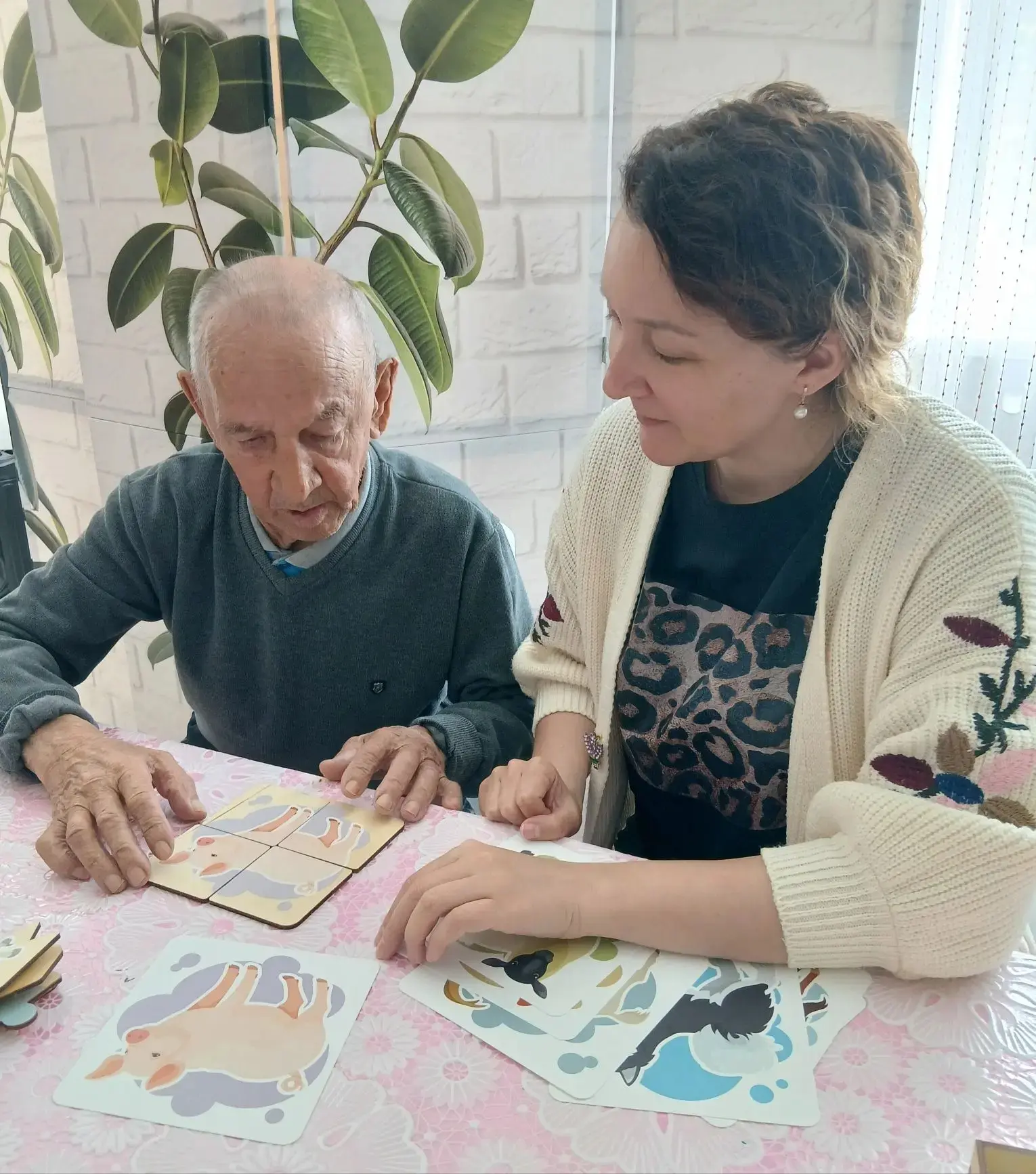 🧩Психолог Тихонова Ирина провела с подопечными индивидуальные психокоррекционные занятия для замедл