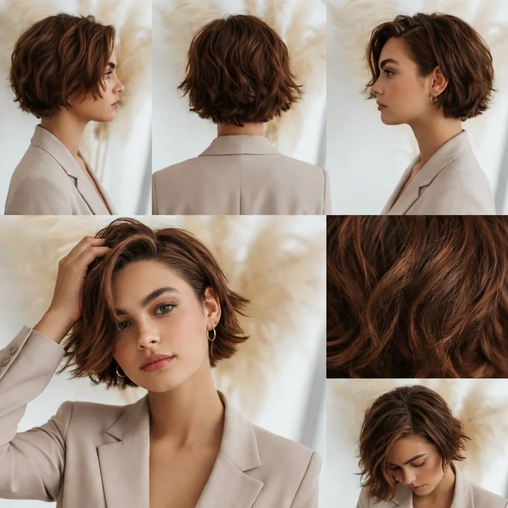 Лёгкая небрежность и элегантность в одной стрижке 💇🏻‍♀️