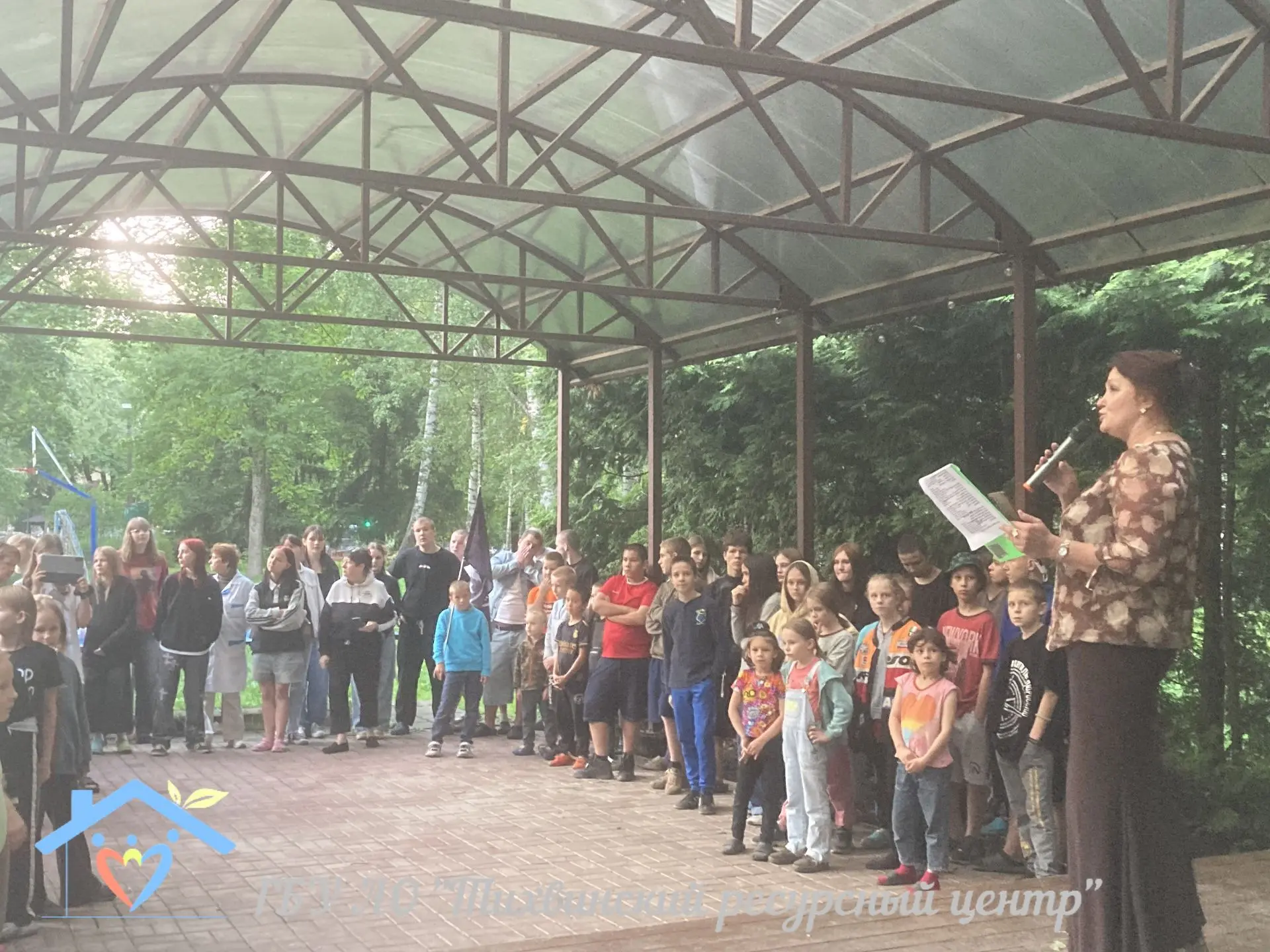 Завершение сезона добрых дел: воспитанники Тихвинского ресурсного центра поблагодарили ...