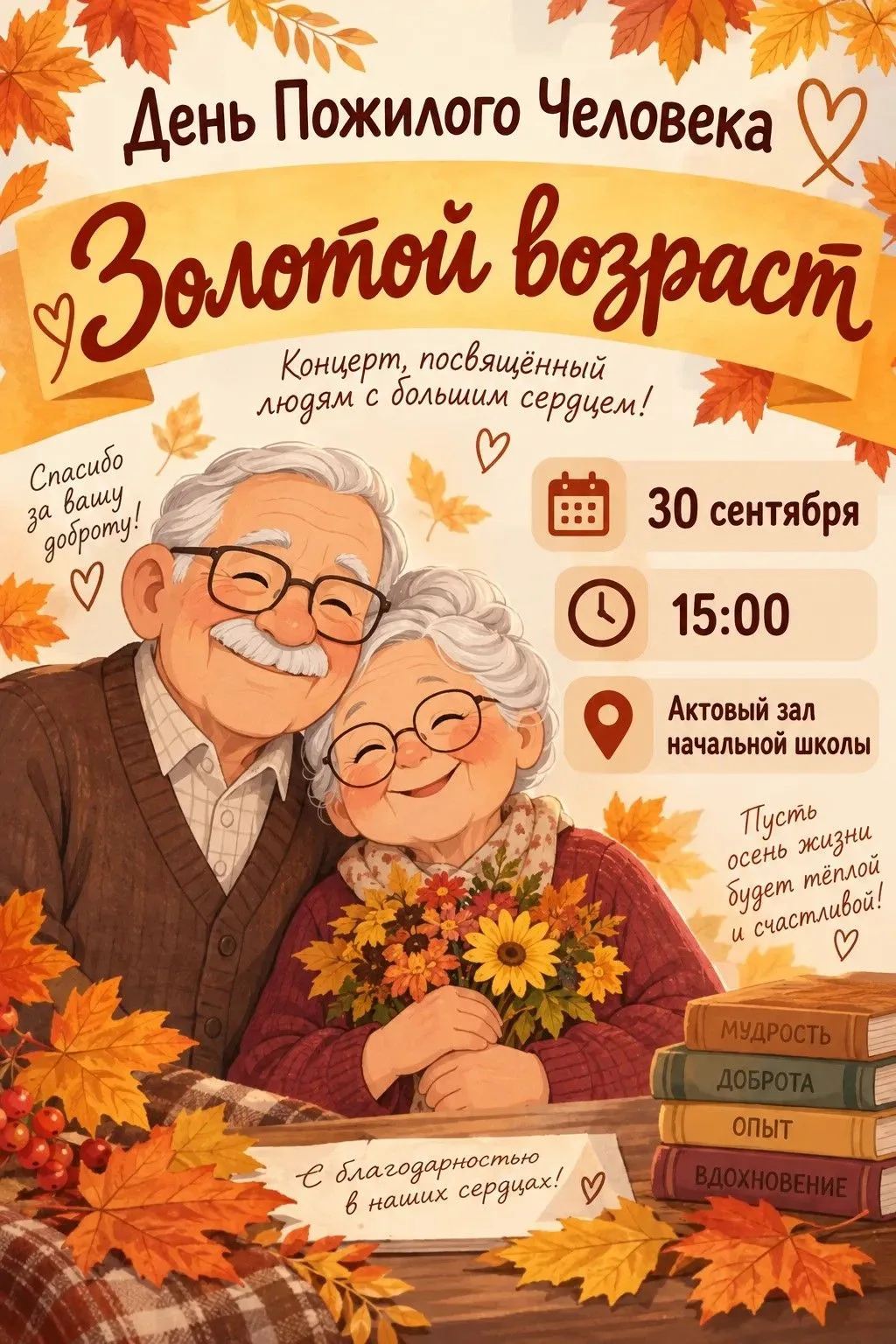 Приглашаем наших добрых, любимых, заботливых бабушек и дедушек на волонтерский концерт ...