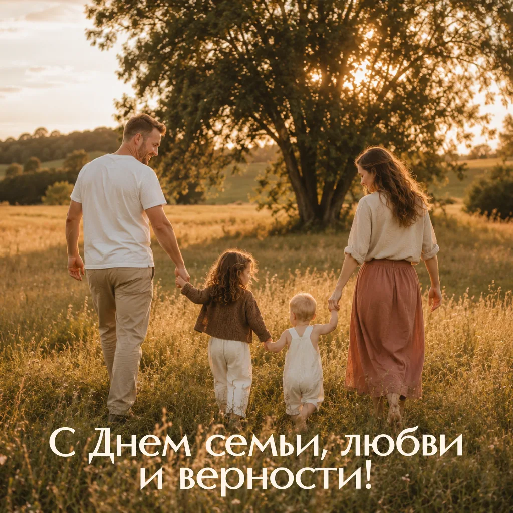 🌞С праздником, с Днем семьи, любви и верности