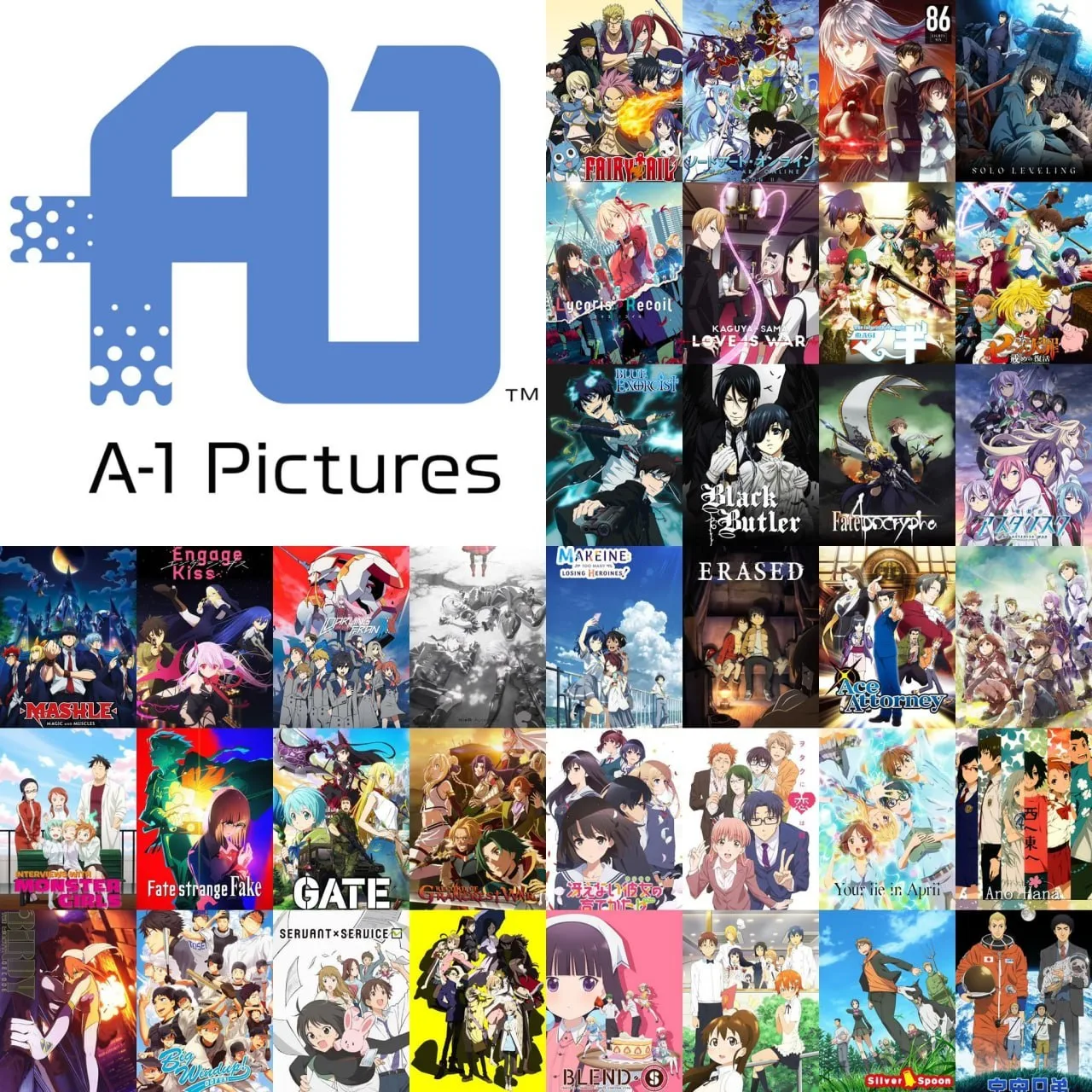 🎉 21 год назад в Японии была основана студия A-1 Pictures, которая стала одной из самых известных ан