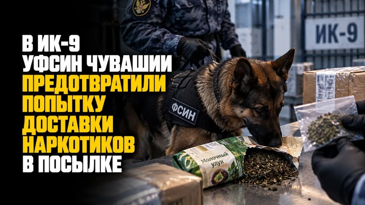 В ИК-9 УФСИН ЧУВАШИИ ПРЕДОТВРАТИЛИ ДОСТАВКУ НАРКОТИКОВ В ПОСЫЛКЕ