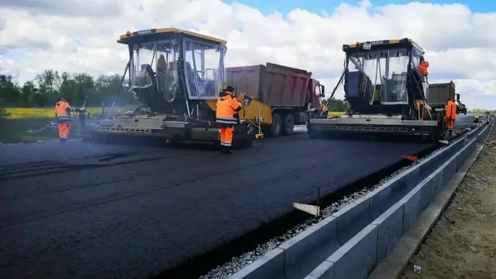🚧 В Домодедове до марта 2027 года закрыли съезд на М-4 «Дон» с Промышленной улицы