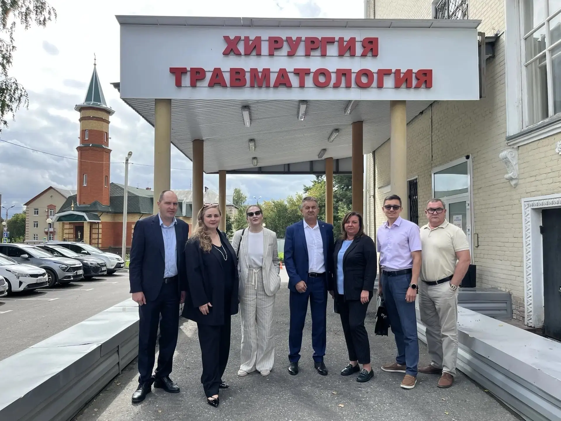 В городской клинической больнице №12 участники специальной военной операции получили бе...