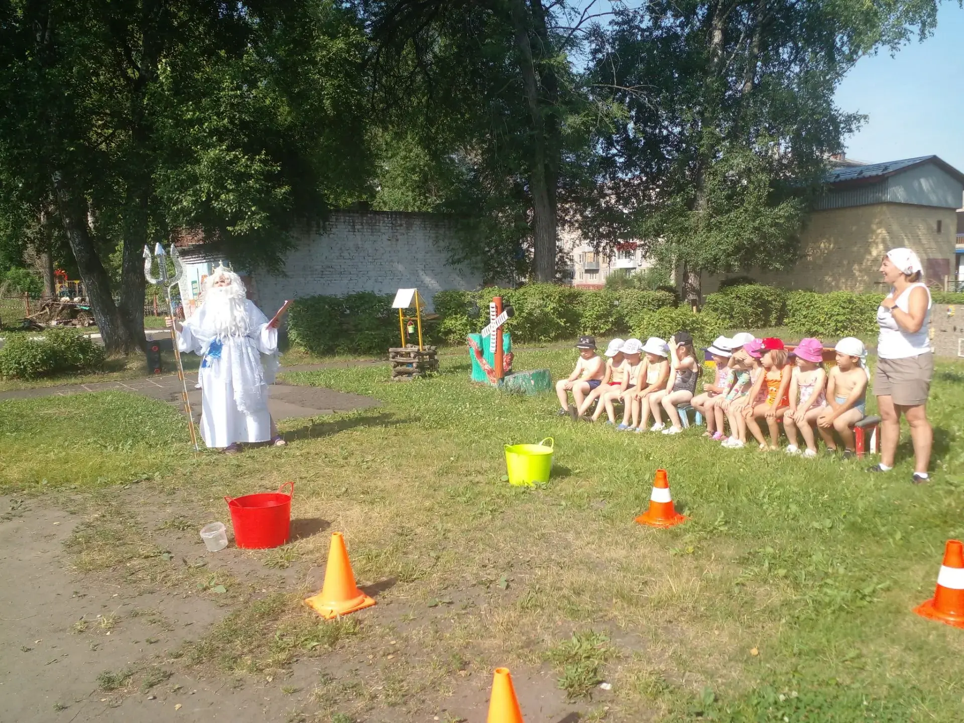 🐠🌊 Праздник, посвящённый Дню Нептуна, в нашем саду! 🚢🦐

Сегодня у нас был настоящий праздник вод